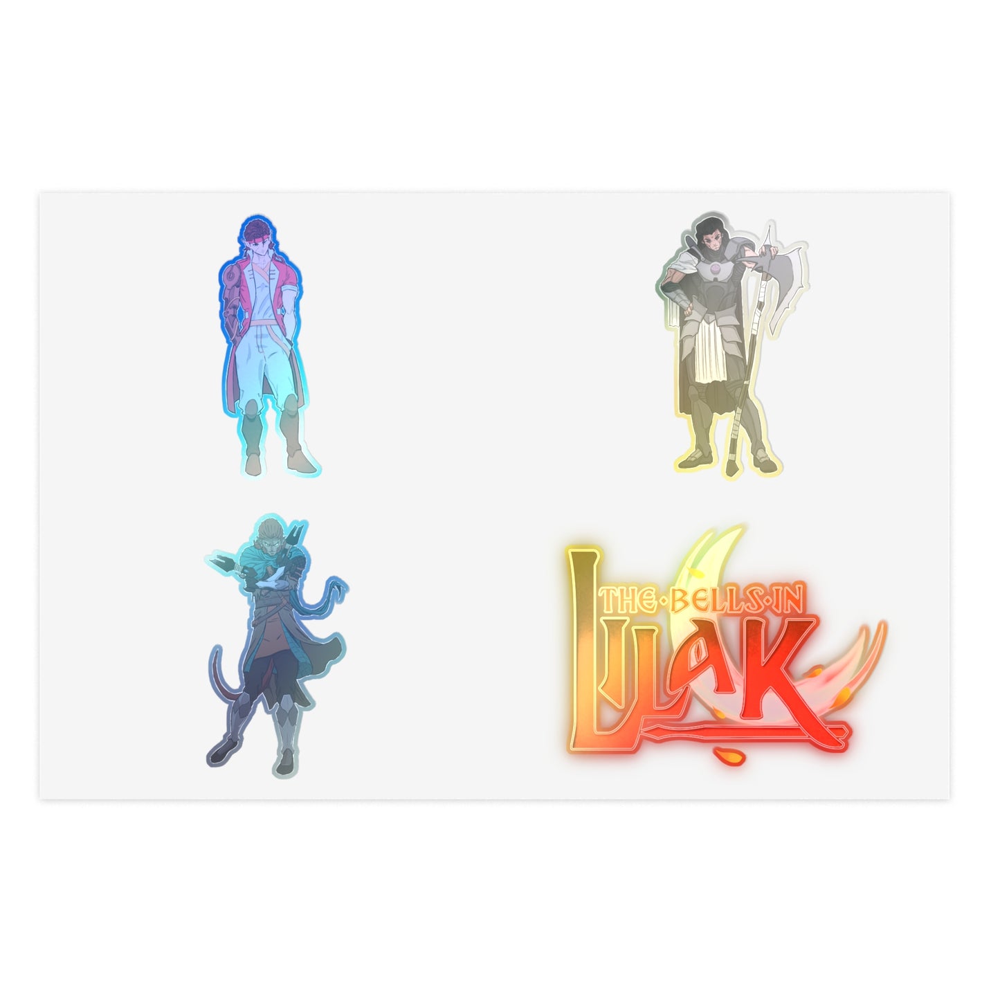 Full Size Boys From Lilak Sticker Sheet