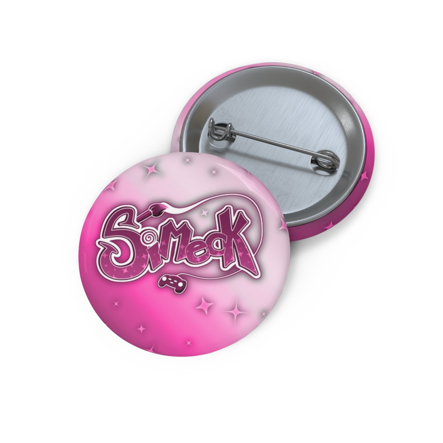 Simeck Pink Pin Button