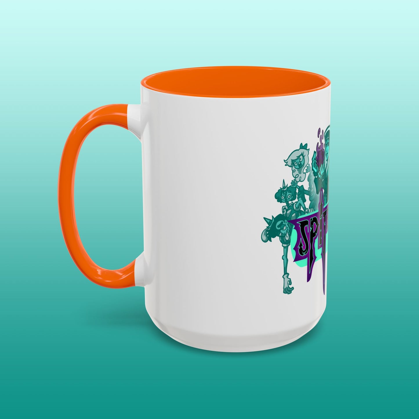 Spite Castle White Accent Mug