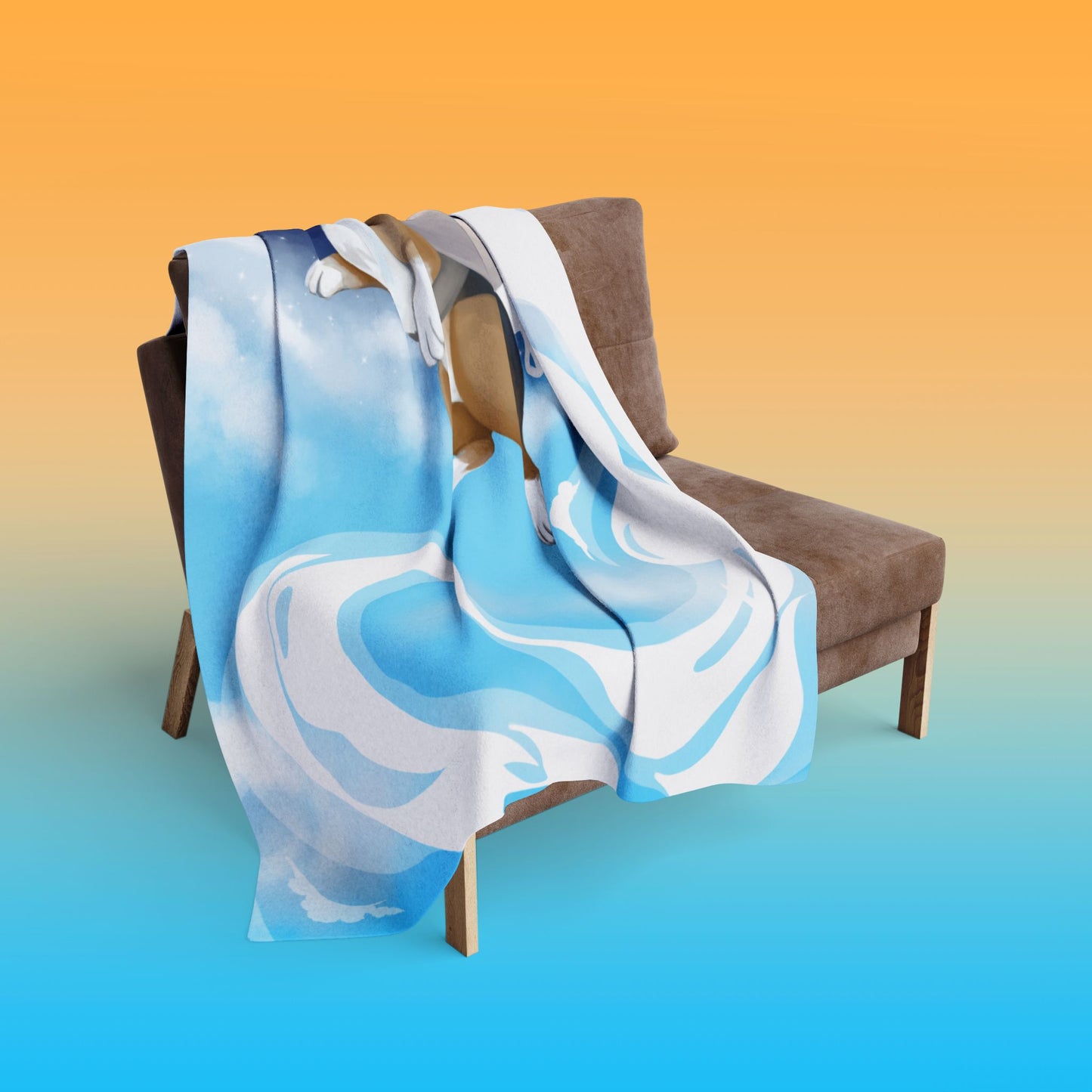 Fat Butters Fleece Blanket