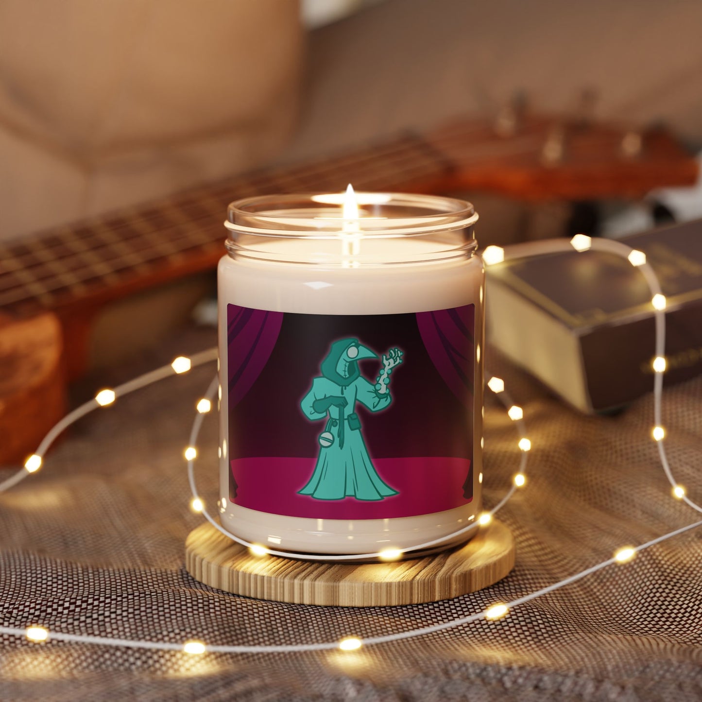 Plague Doctor Coconut Cream & Cardamom Candle