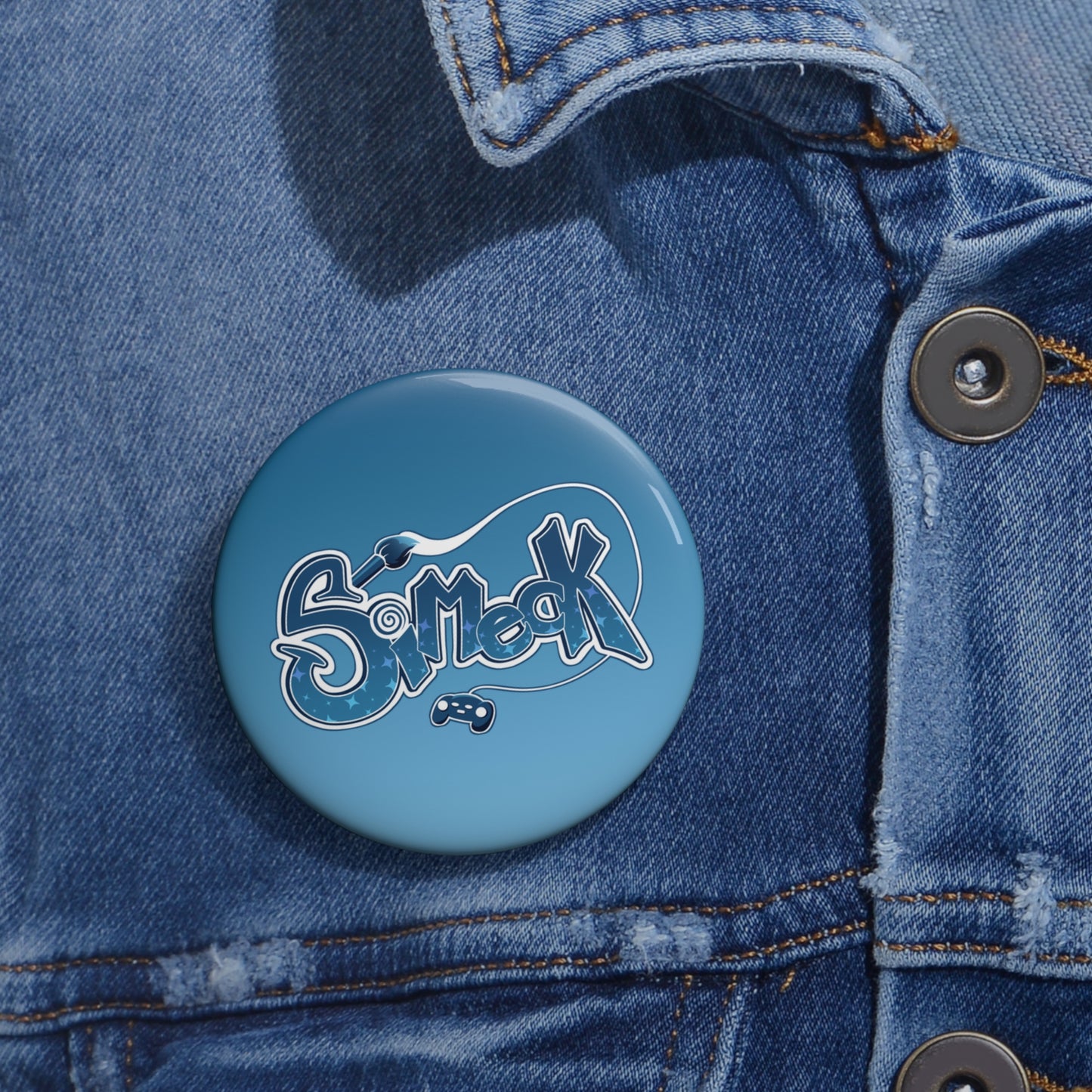 Simeck Classic Pin Button