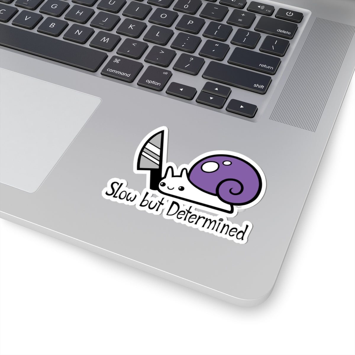 Snail on a Mission Sticker
