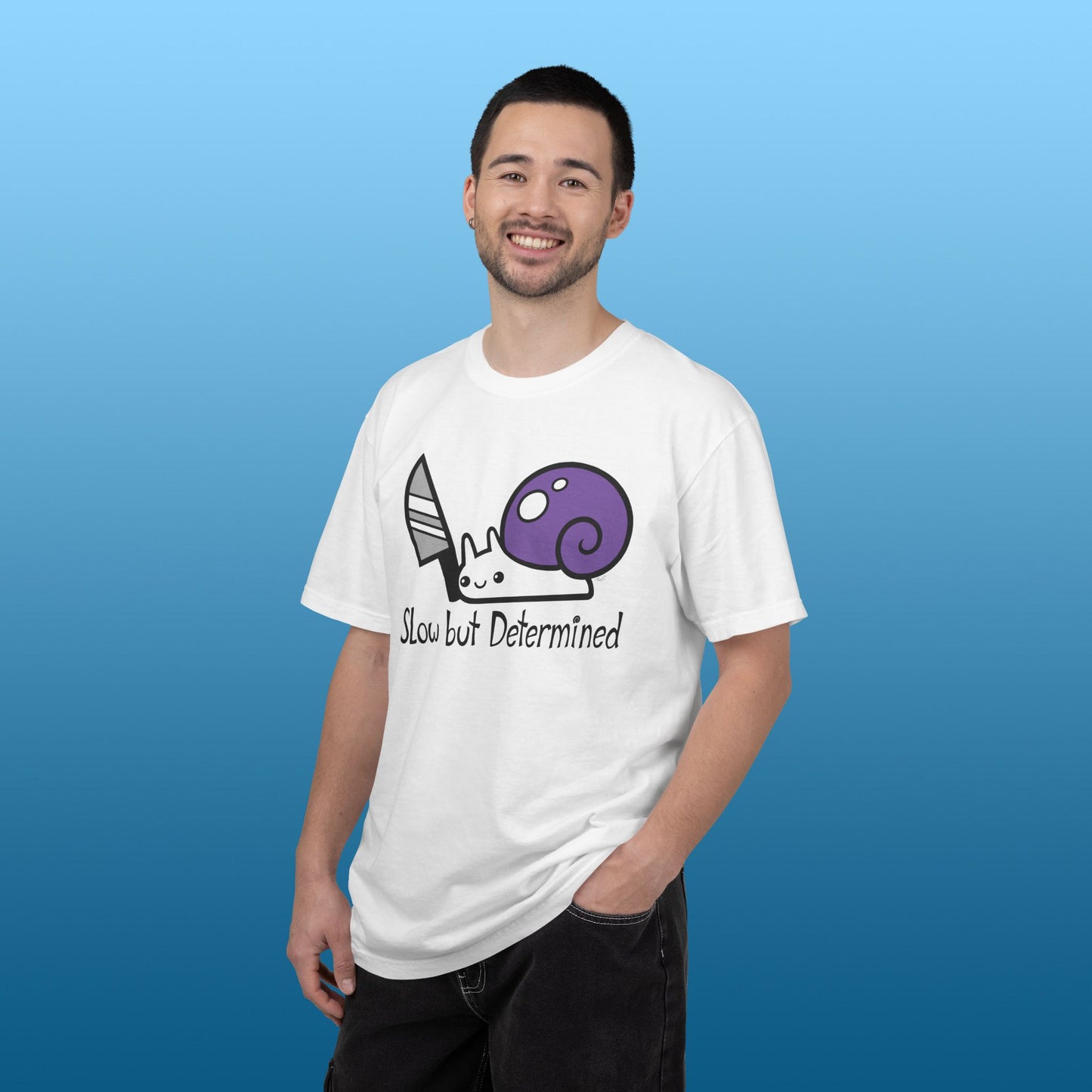 Snail on a Mission T-shirt