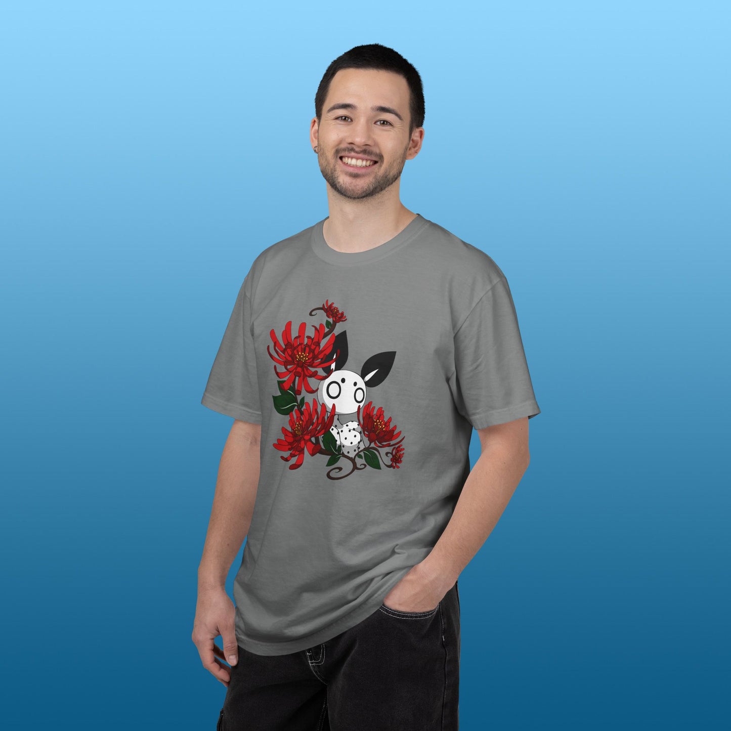 Red Flower T-shirt