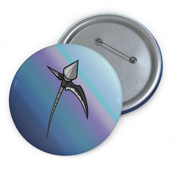 Absurdly Long Halberd Pin Button