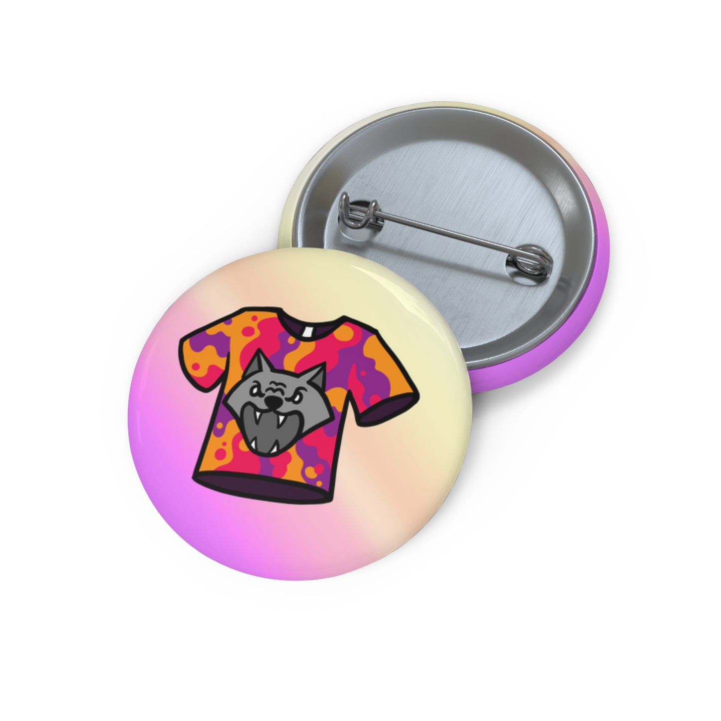 Tacky Shirt Pin Button