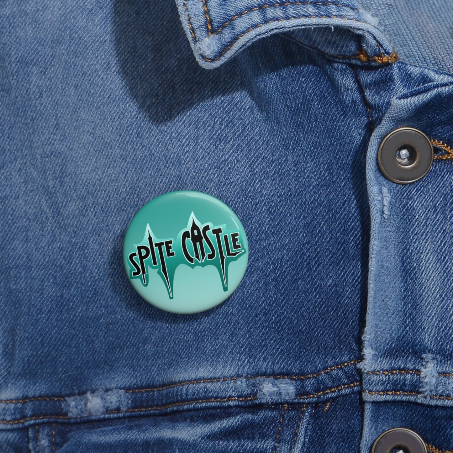 Spite Castle Classic Pin Button