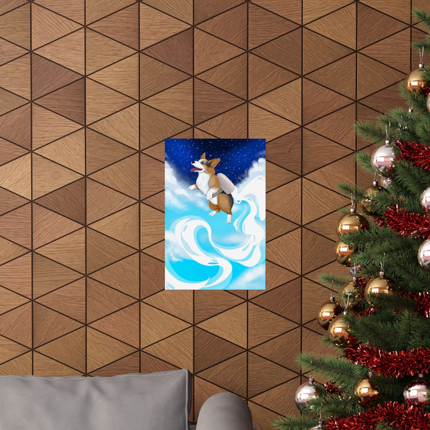 Starry Butters Matte Vertical Poster