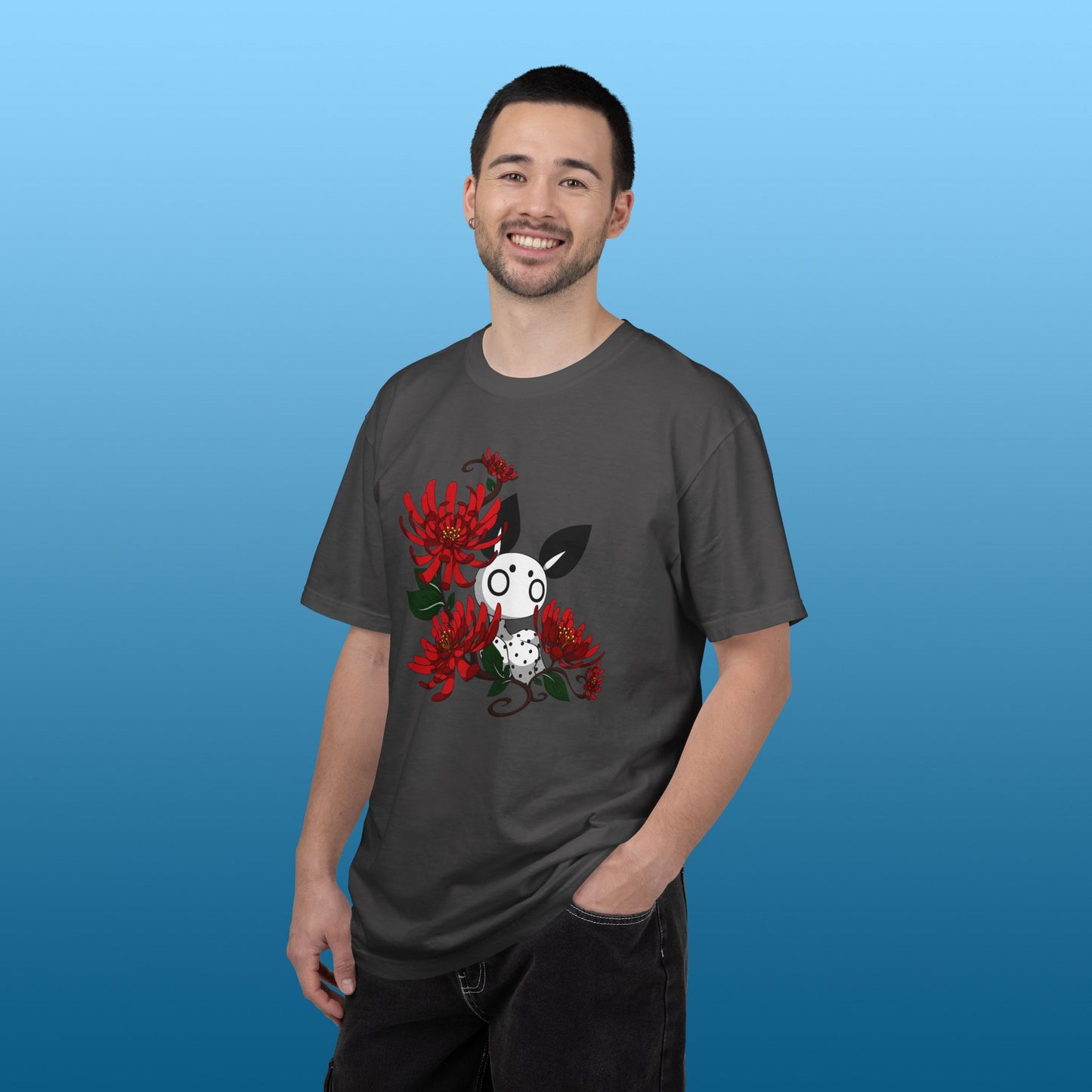 Red Flower T-shirt