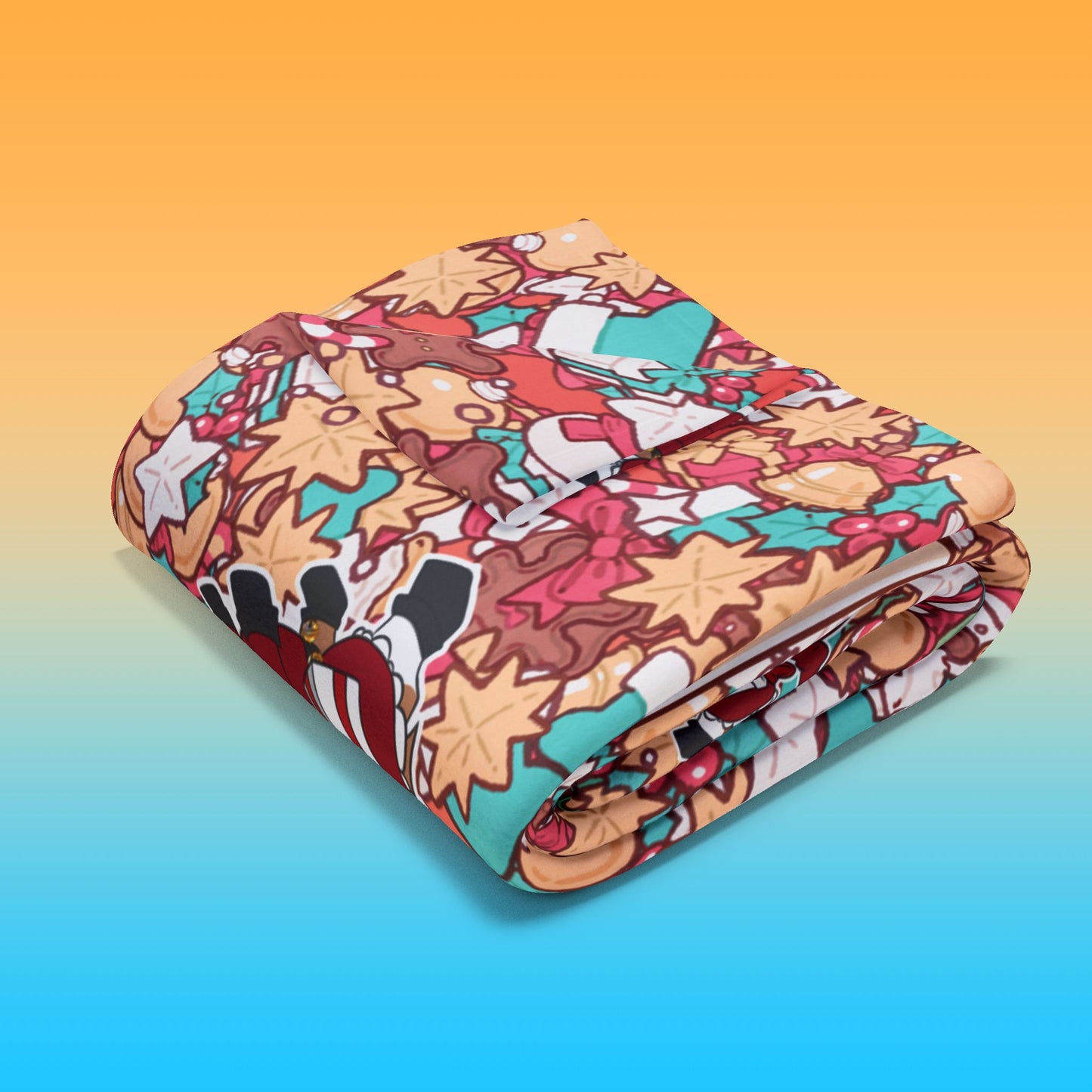 Santa Butters Fleece Blanket