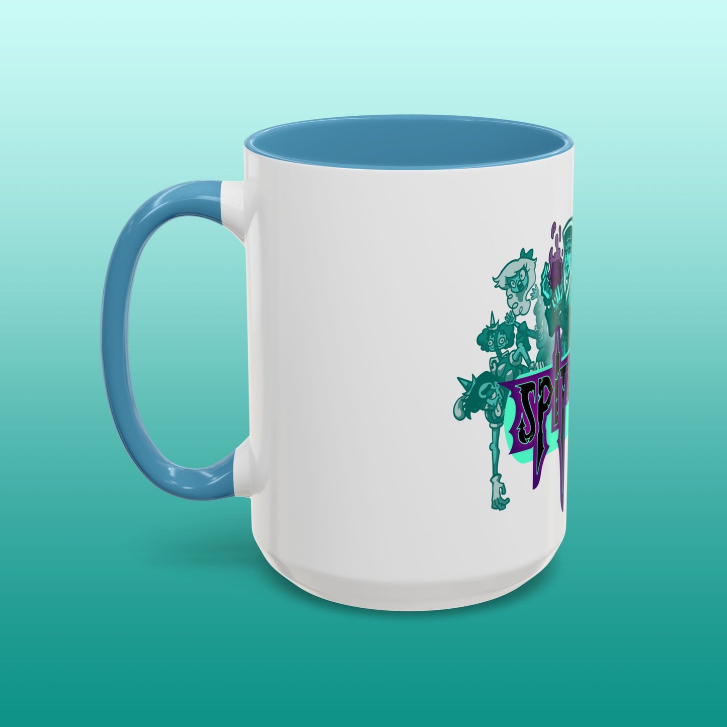 Spite Castle White Accent Mug