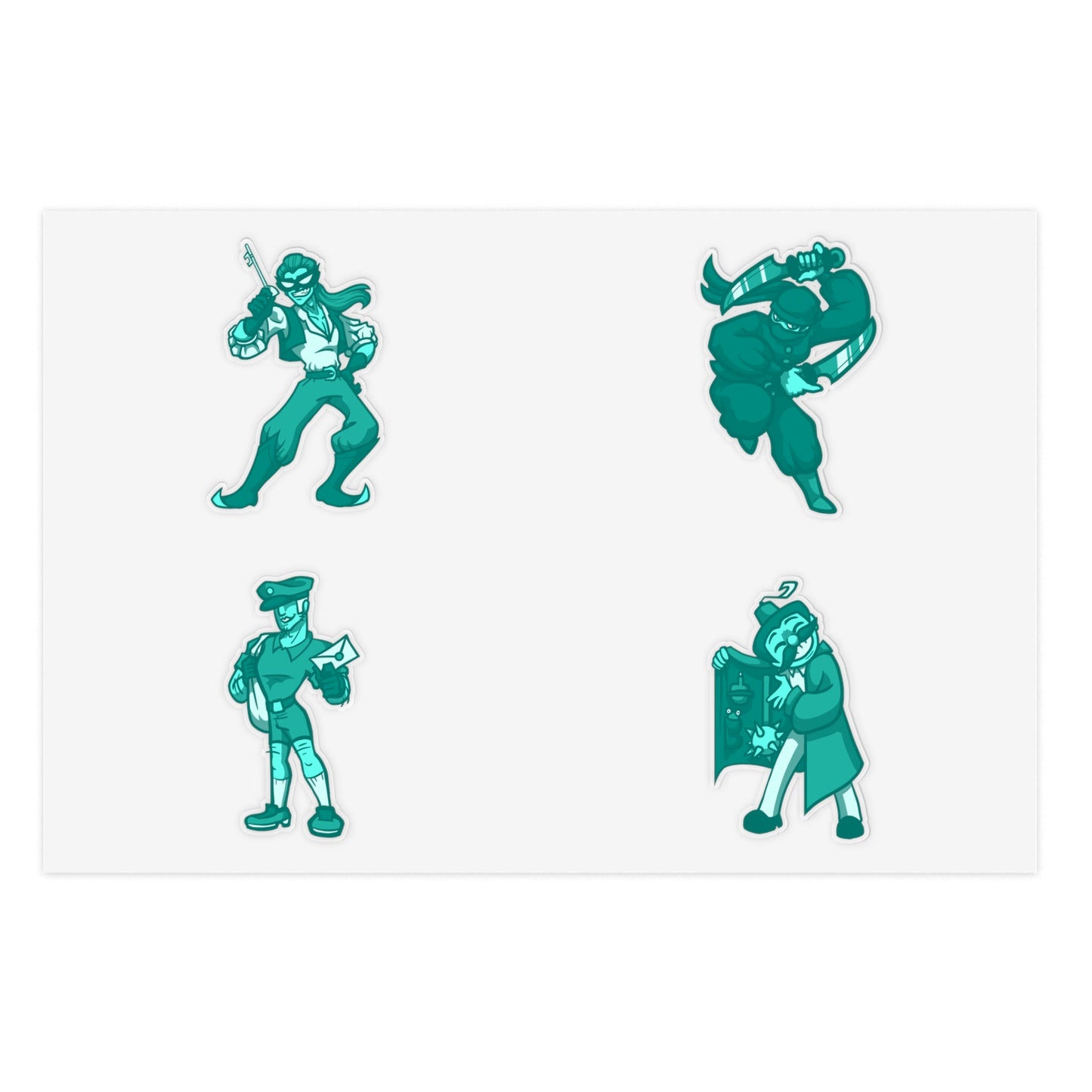 Spite Iconic Specters Sticker Sheet