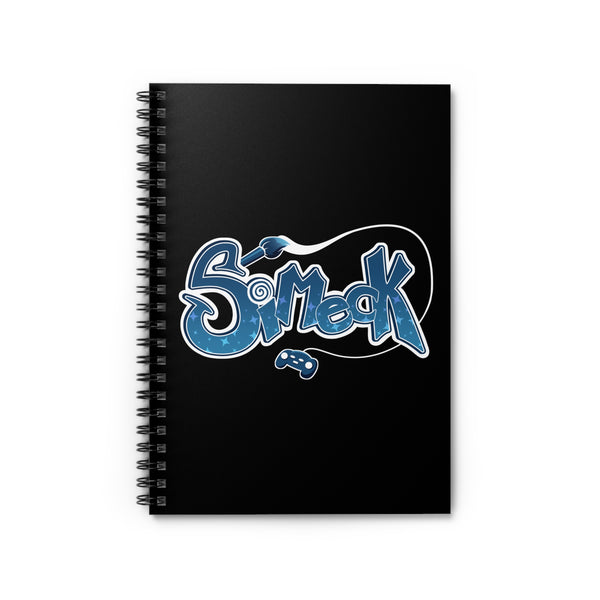 Simeck Spiral Notebook - Black