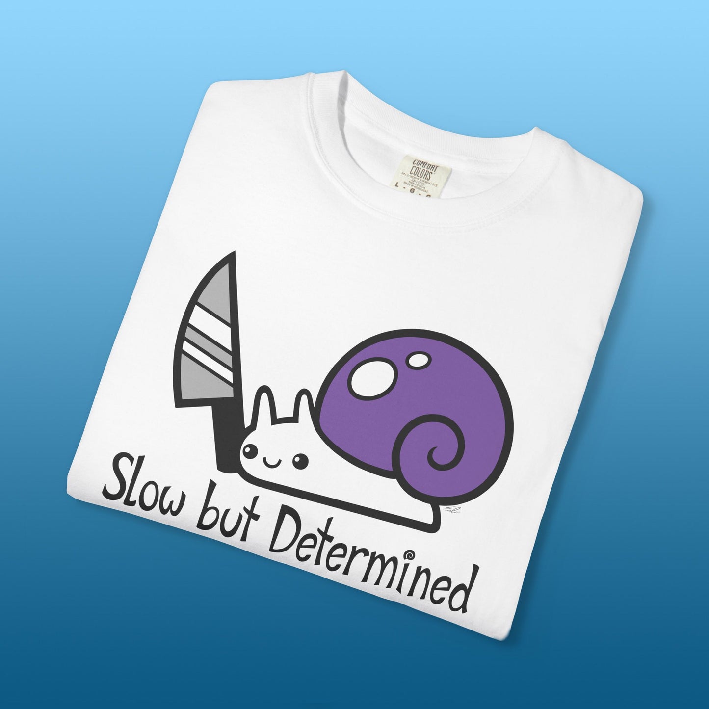 Snail on a Mission T-shirt