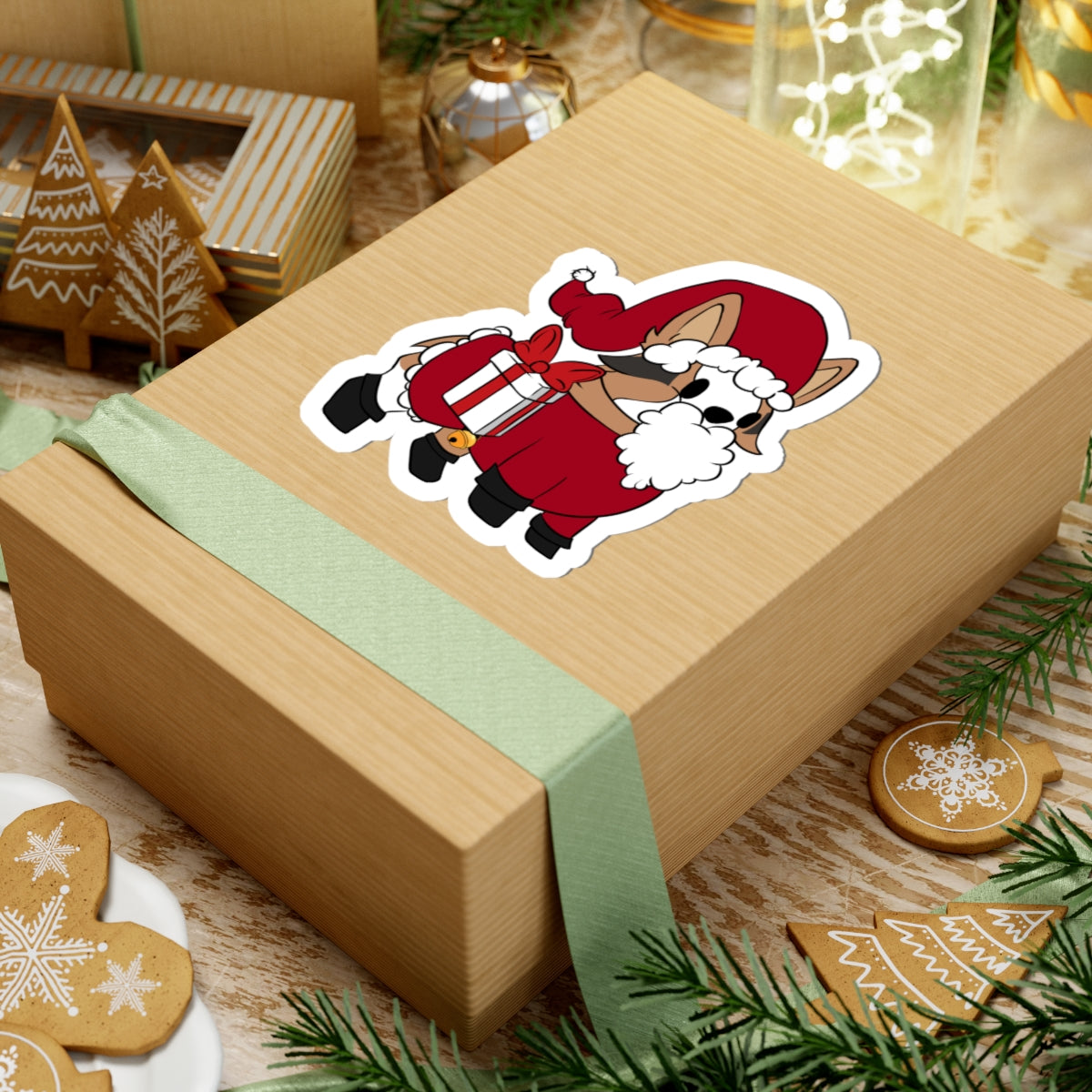 Santa Butters Sticker