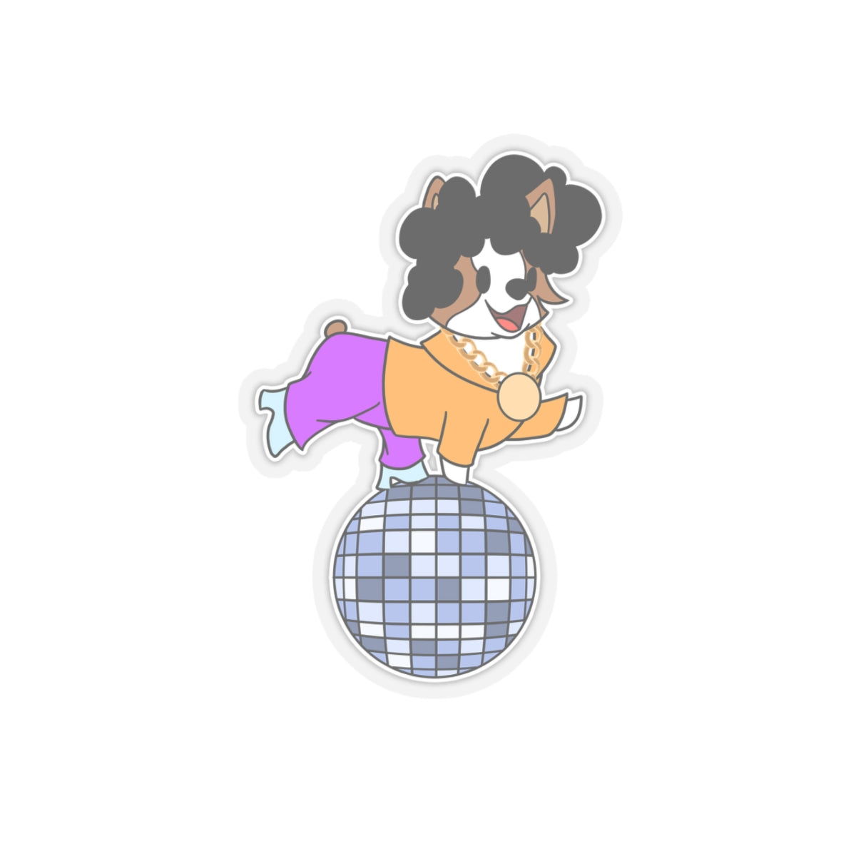 Discopup Sticker